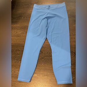 Athleta Women’s Light Blue Transcend Micro Waist Tight Leggings-Size Large